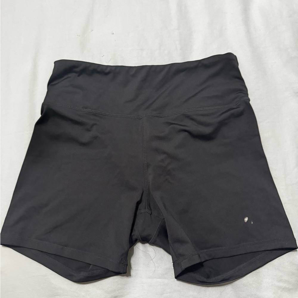 Women's Black Biker Shorts